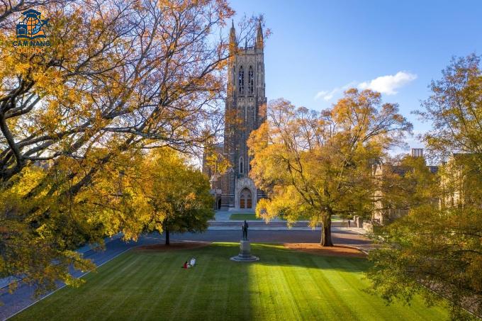 [Khuôn viên Đại học Duke, Mỹ. Ảnh: Duke Kunshan University Fanpage