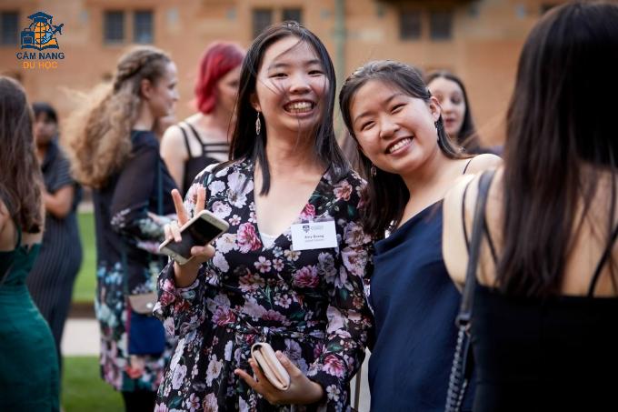 Sinh viên Đại học Sydney, Australia. Ảnh: The University of Sydney Fanpage