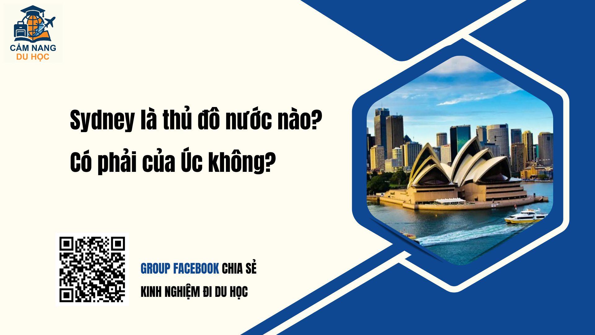 sydney-la-thu-do-nuoc-nao