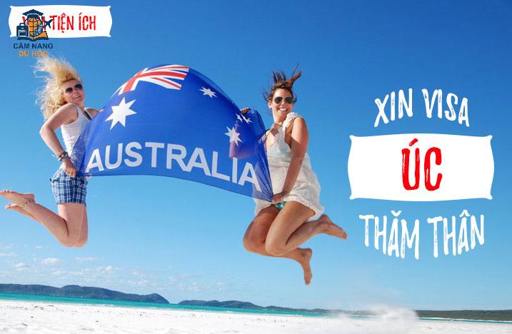 Thủ tục xin visa đi Úc thăm thân nhân – Update mới nhất