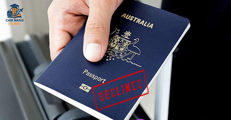 Trượt visa du học Úc có xin lại được không? Update MỚI