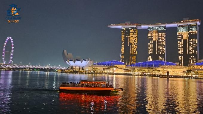 Singapore là một trong những trung tâm tài chính, logistics... hàng đầu thế giới. Ảnh: INEC
