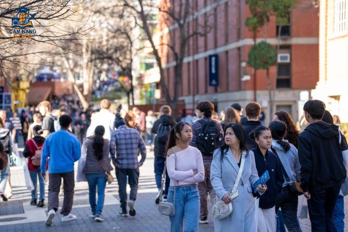Khuôn viên Đại học Adelaide, Australia. Ảnh: The University of Adelaide Fanpage