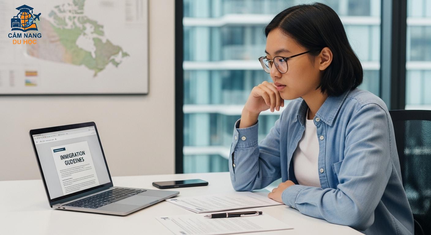 Sinh viên quốc tế xem xét chính sách du học Canada 2025