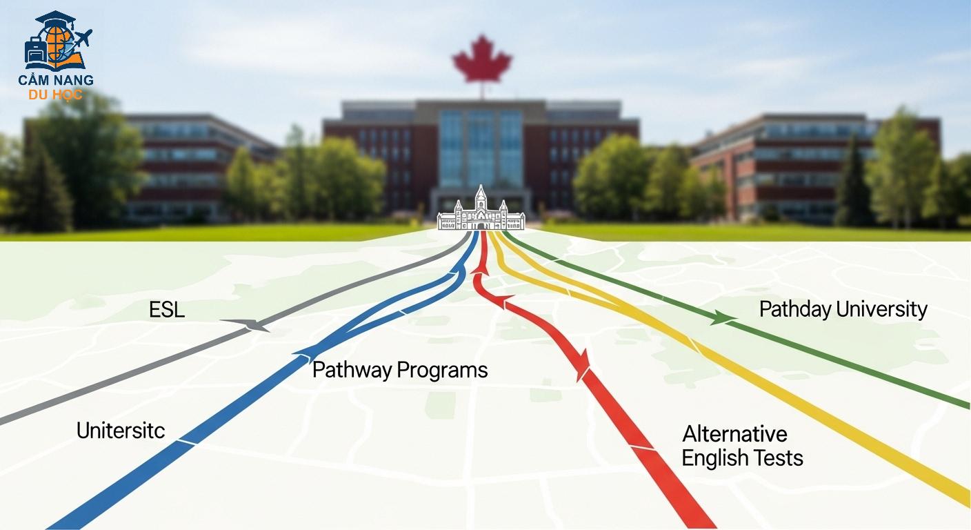 Du học Canada không cần IELTS? Lộ trình phù hợp