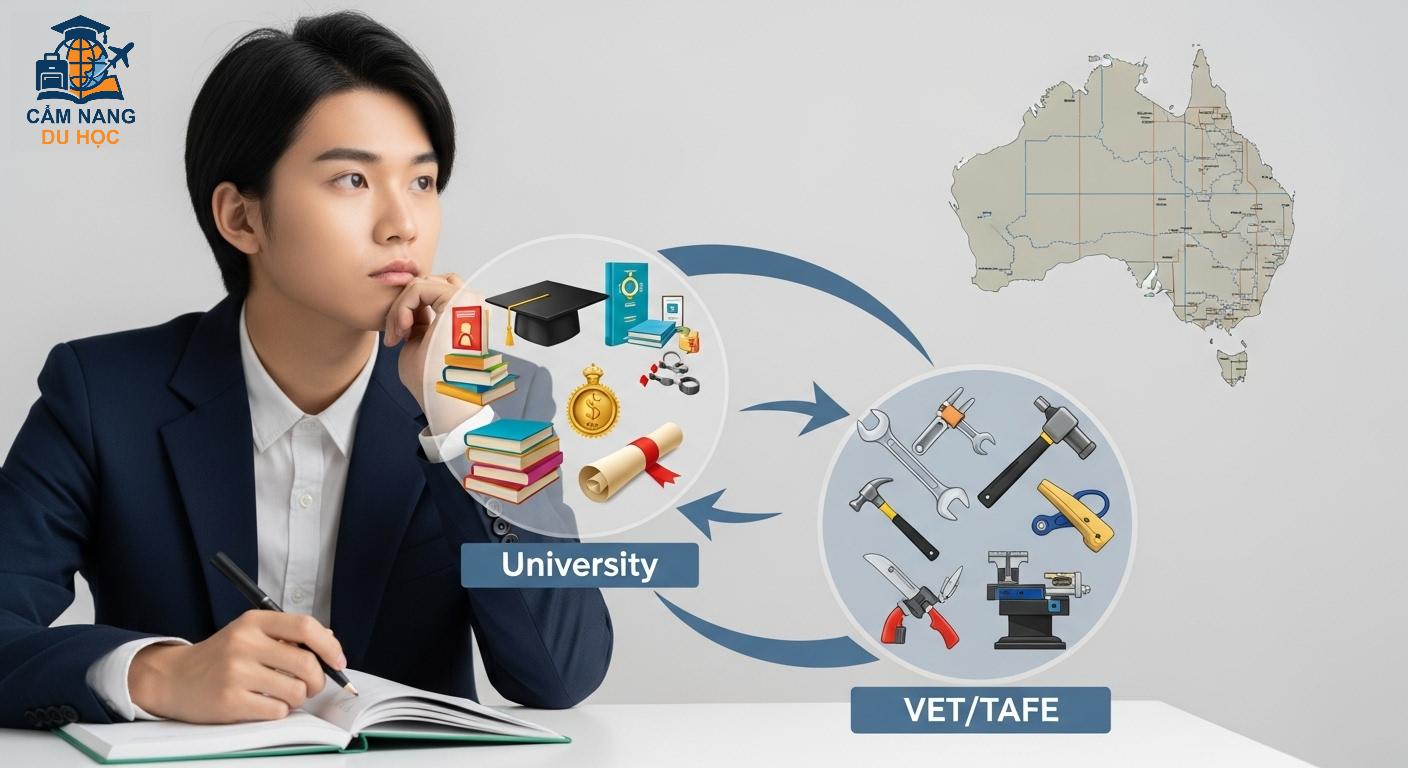 Học ngành gì dễ định cư ở Úc 2026: Theo năng lực và ngân sách