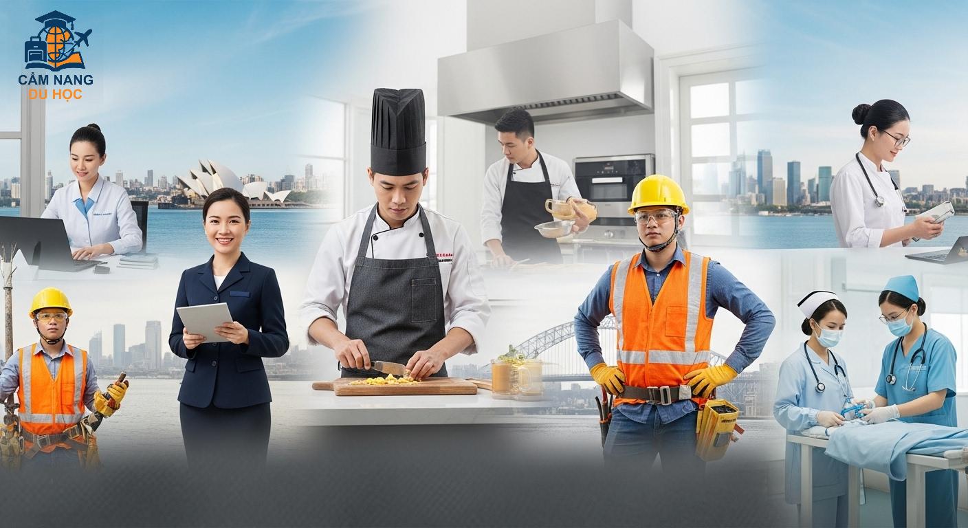 Bản đồ sự nghiệp đa dạng cho người Việt tại Úc, với nhiều lĩnh vực khác nhau