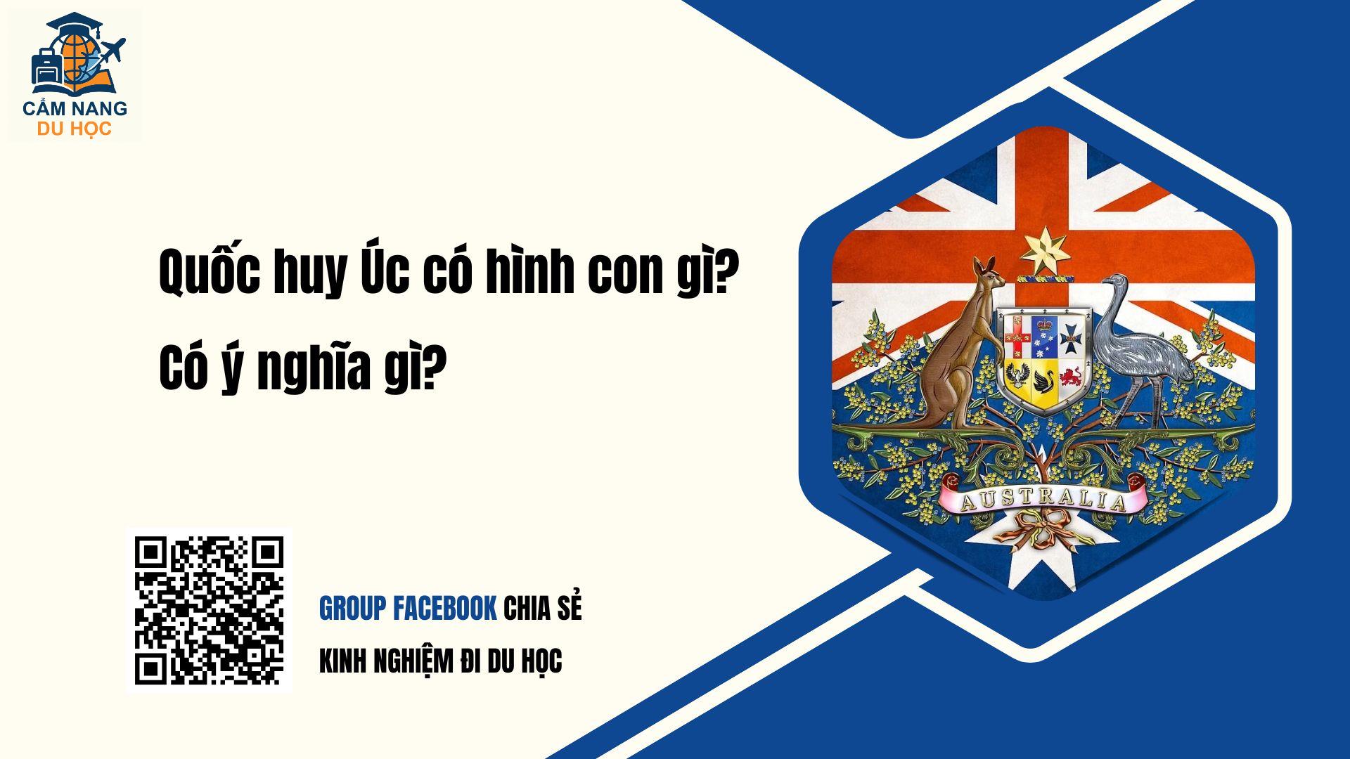 Quốc huy Úc có hình con gì? Tìm hiểu Ý nghĩa