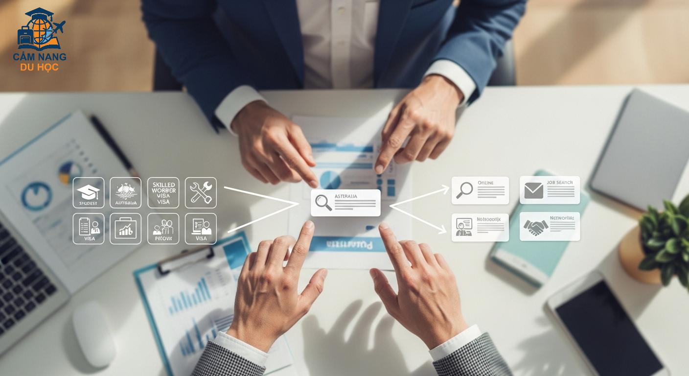 Trang web tìm việc làm ở Úc: Hướng dẫn chi tiết cho từng đối tượng