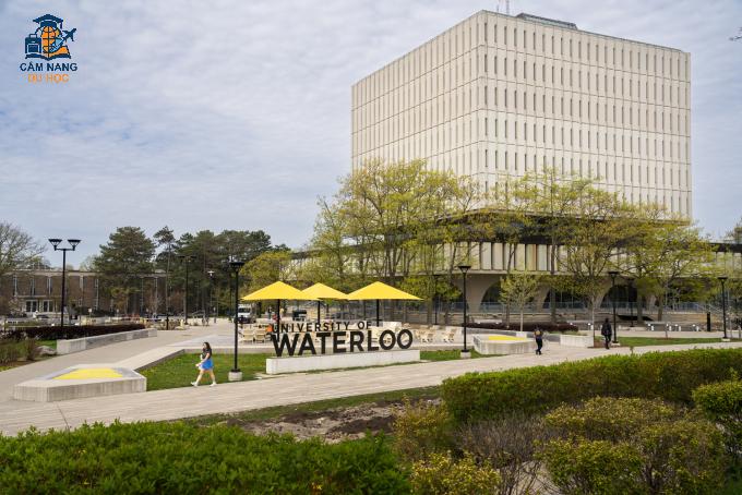 Khuôn viên Đại học Waterloo, Canada. Ảnh: University of Waterloo Fanpage