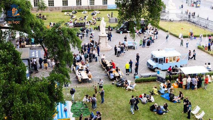 Khuôn viên Đại học Berlin Humboldt. Ảnh: Humboldt University of Berlin Fanpage