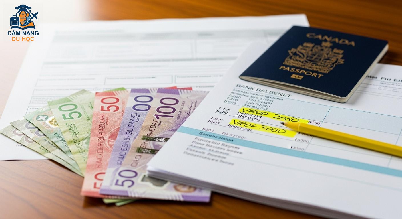 Cách chứng minh tài chính du học Canada mới nhất