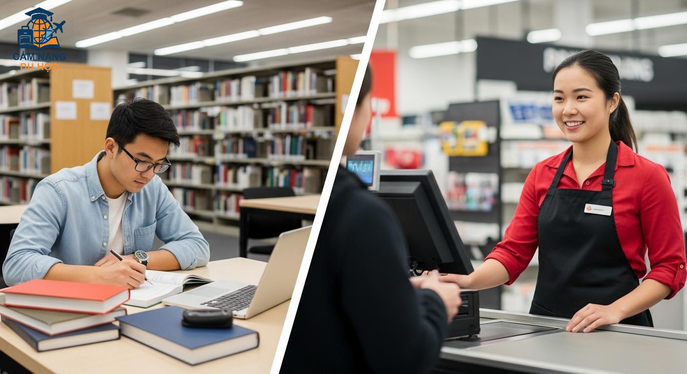 Du học sinh canada có được đi làm thêm không? Update mới