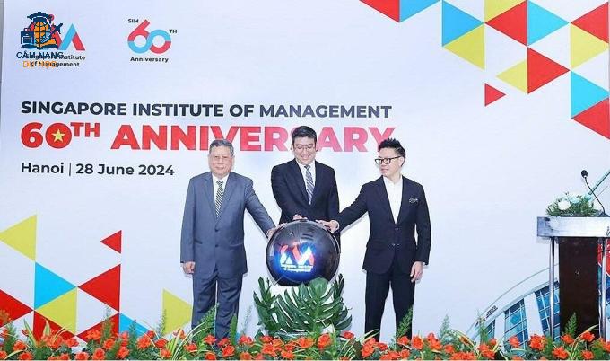 Lễ kỷ niệm 60 năm thành lập SIM (SIM60), nơi công bố nhiều cột mốc mới cho sinh viên Việt Nam. Ảnh: SIM