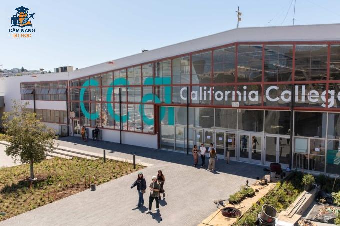 Khuôn viên trường Cao đẳng Nghệ thuật California tại San Francisco. Ảnh: CCA.