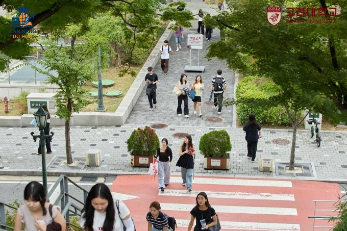 Khuôn viên Đại học Hàn Quốc. Ảnh: Korea University Fanpage