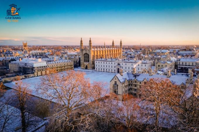 Khuôn viên Đại học Cambridge. Ảnh: University of Cambridge Fanpage