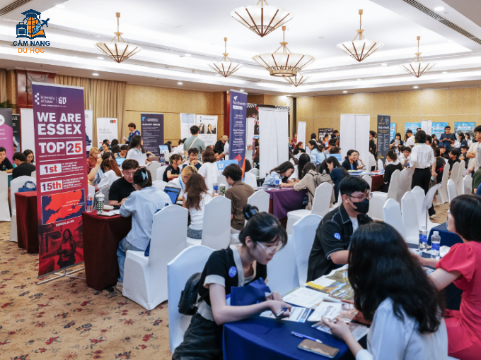 Sự kiện tư vấn du học của GSE năm 2025. Ảnh: GSE