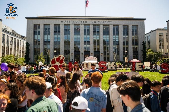 Sinh viên Đại học Northeastern tham gia chương trình Co-op. Ảnh: Đại học Northeastern