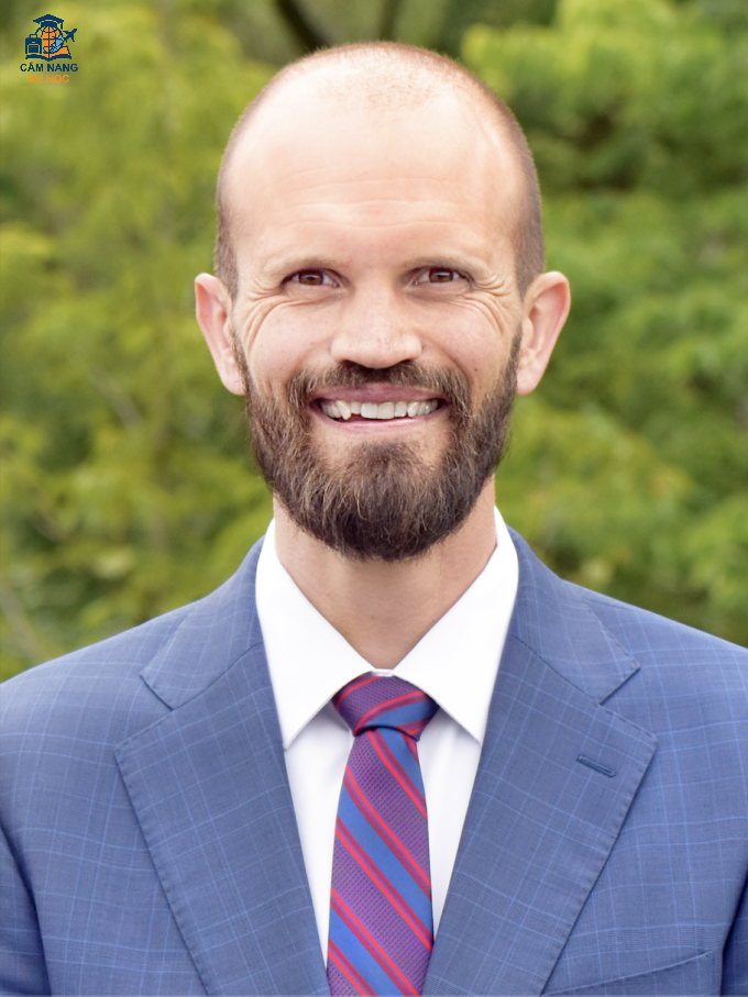 Ông Nathan King - Giám đốc Tuyển sinh quốc tế Wisconsin Lutheran High School. Ảnh: Nhân vật cung cấp