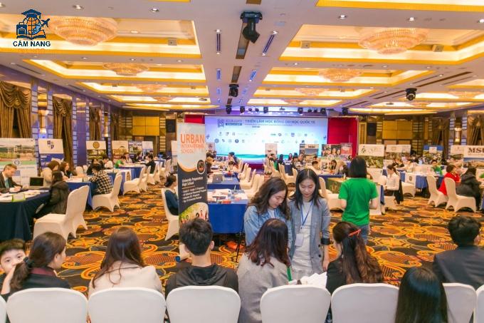 Một sự kiện du học quốc tế của Nam Anh Scholarships. Ảnh: Nam Anh Scholarships