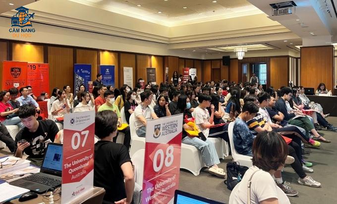 Sự kiện tư vấn du học Australia do Đức Anh Educonnect trước đó. Ảnh: Đức Anh Educonnect