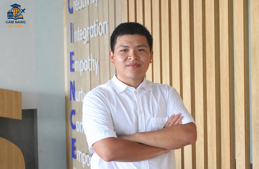 Bùi Trần Quang Khải, sinh viên khoa Công nghệ thông tin, trường Đại học Khoa học Tự nhiên TP HCM. Ảnh: Khoa Công nghệ thông tin