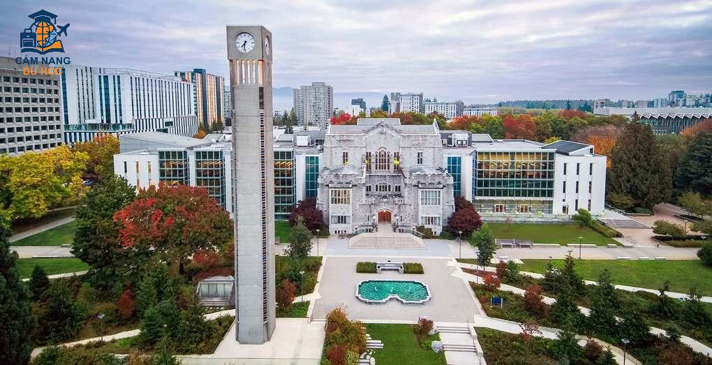 Khuôn viên Đại học British Columbia. Ảnh: Fanpage trường